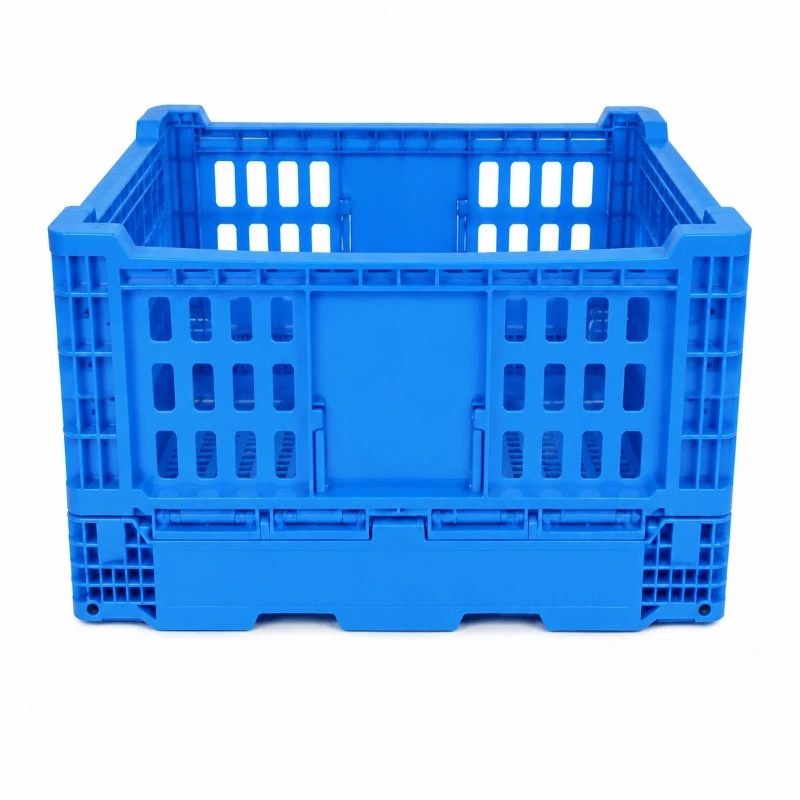 Heavy Duty Folding Plastic Crate Heavy Duty Folding Plastic Crate