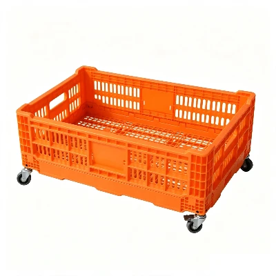 Folding Crate With Wheels Folding Crate With Wheels